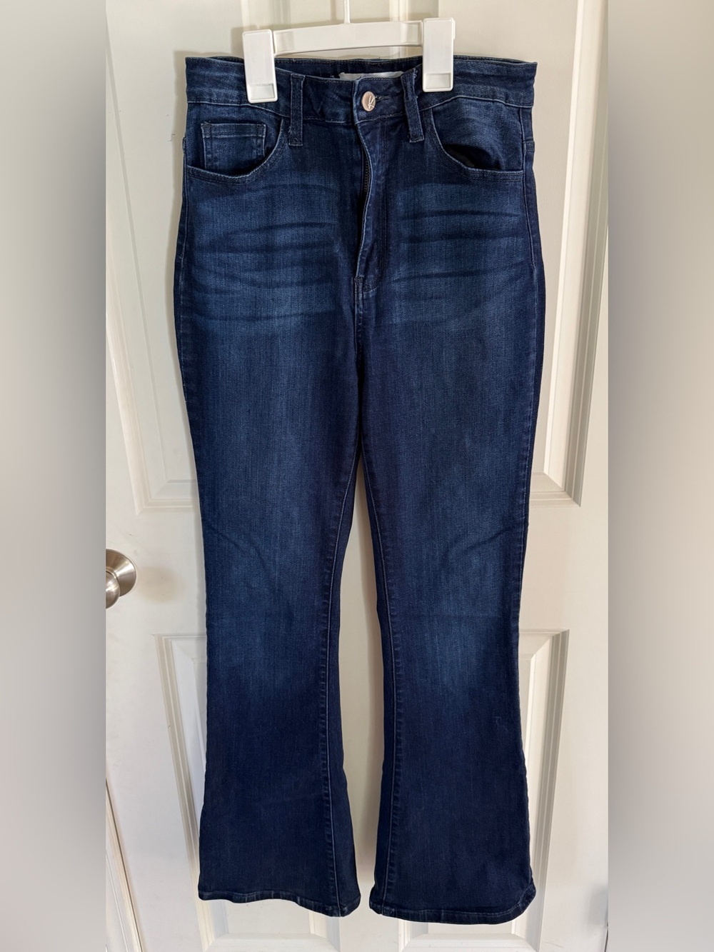 KanCan Dark Blue Flare High-Rise Jeans